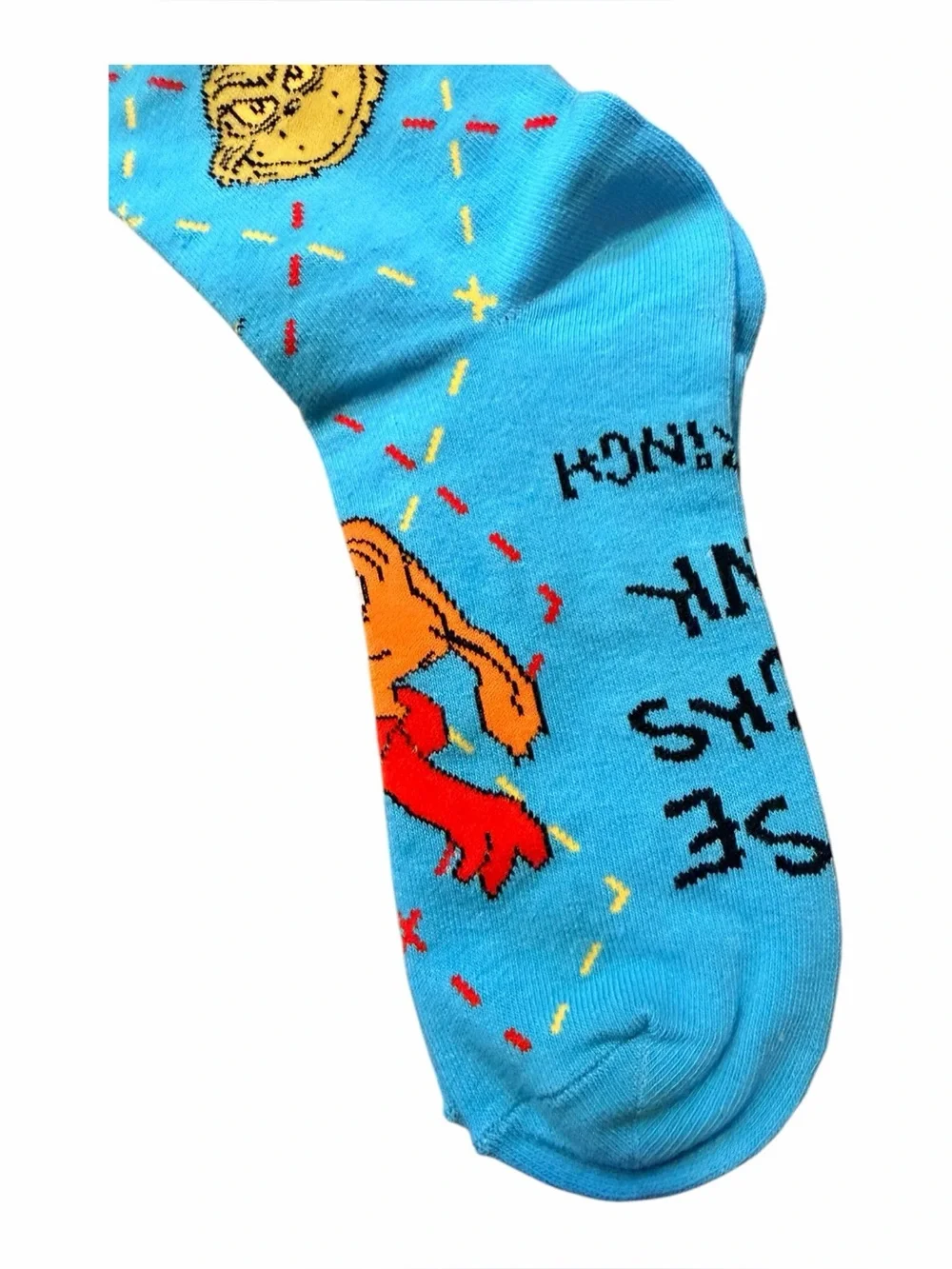 McDonald's Grinch Adult Happy Meal Socks Blue Max The Dog 